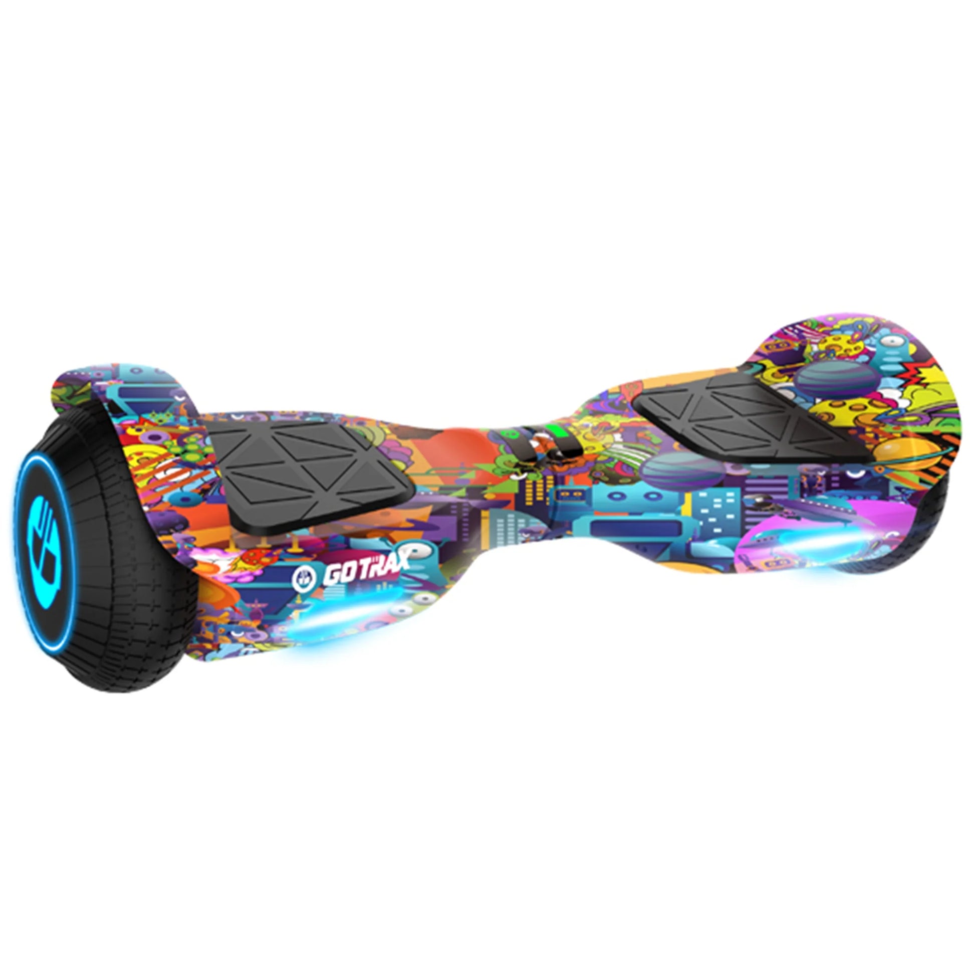 GOTRAX Edge 6.5" Hoverboard – Self-Balancing Electric Scooter for Kids & Adults with LED Lights, UL2272 Certified – Max Speed 6.2mph, 3.1 Mile Range