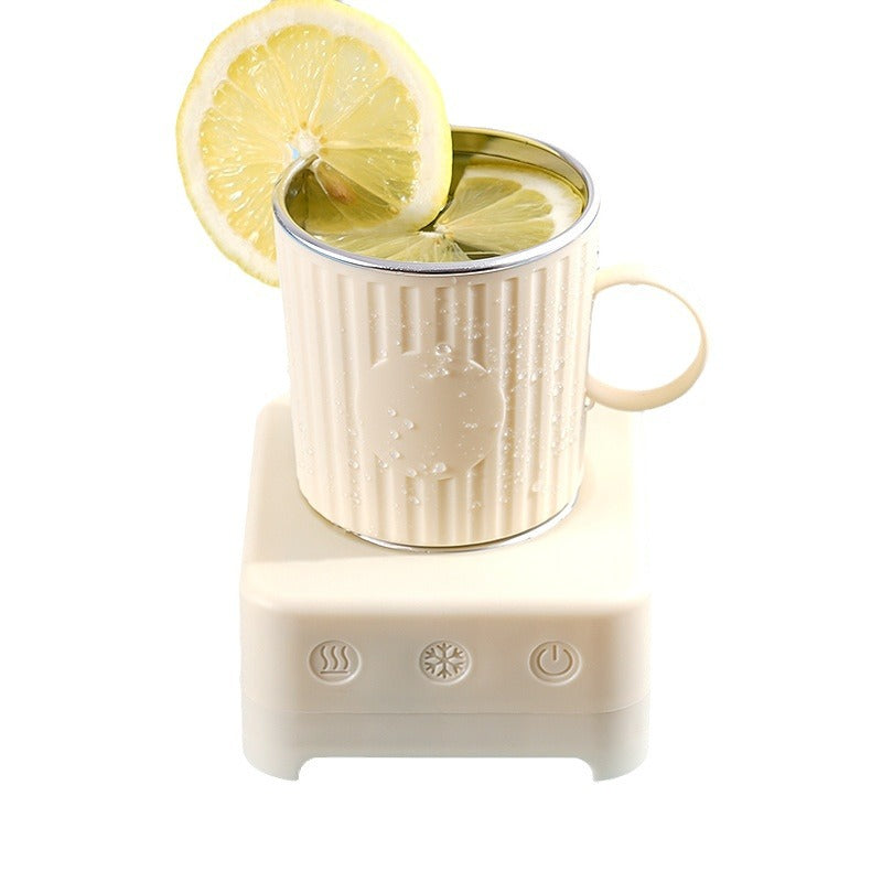 Mini Quick Cooling Cup Beer Beverage Rapid Refrigeration Ice Maker Machine Cold Drink Heating Home Dormitory Food Grade 400Ml Kitchen Gadgets