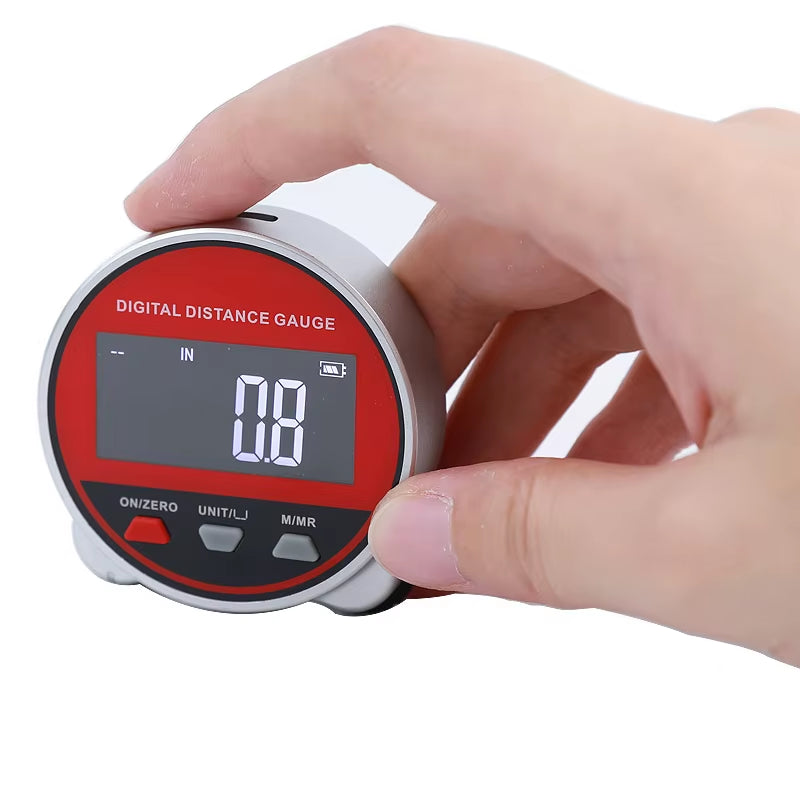 Electronic Ruler Digital Wheel Ruler Distance 199.99M LCD Display High Accuracy Handheld Length Measuring Tool Long Standby Rech