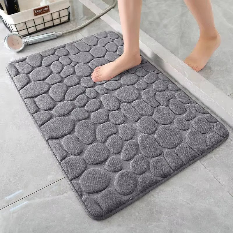 【Hot Sales】Bathroom Floor Mat Absorbent Floor Mat Bathroom Door Door Toilet Quick-Drying Non-Slip Carpet Door Mat Entry Mat